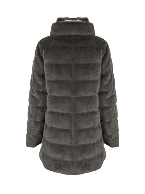 Piumuno in eco-fur Grigio antracite Herno | PI002123D 126309480
